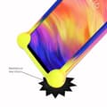 Miniatyrbild 3 av 4: Coque bumper - Xiaomi - Redmi Note 7 - Stötsäker - Flerfärgad - Silikon