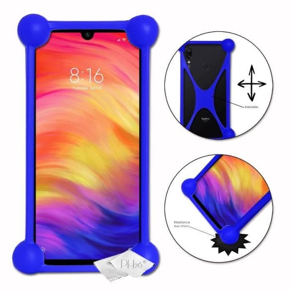 Coque bumper - Xiaomi - Redmi Note 7 - Antichock - Ultradurable - Förstärkta hörn