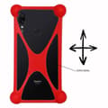 Miniatyrbild 2 av 4: Coque bumper - Xiaomi - Redmi Note 7 - Röd - Stötsäker - Mjuk silikon