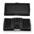 Miniatyrbild 1 av 4: Etui fickfodral - Oppo - Mirror 5 - Grainad läder - Bältesklämma - Magnetstängning