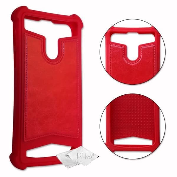 Bakstycke till Huawei P30 Pro New Edition läderstil silikongelkonturer anti-chockfodral [tillåter trådlös laddning