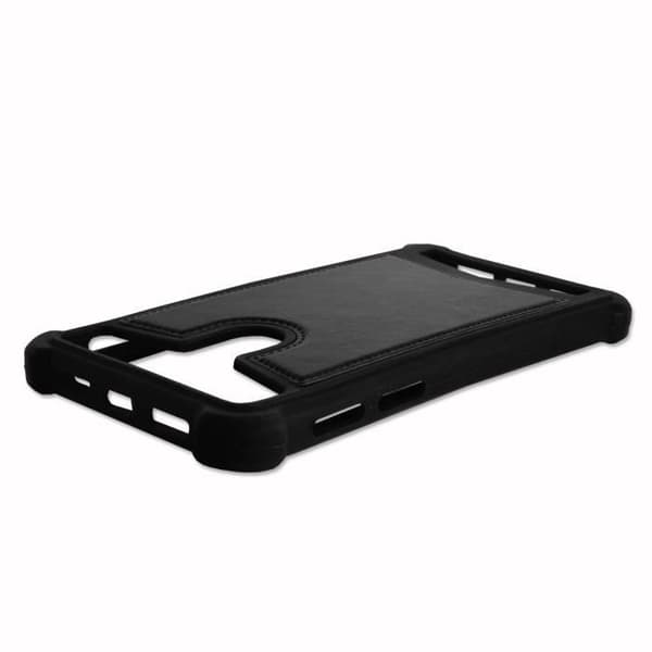 Bakstycke till Huawei P30 Pro New Edition läderstil silikongelkonturer anti-chockfodral [tillåter trådlös laddning