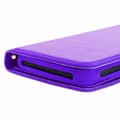 Miniatyrbild 4 av 4: Foliofodral för Sony Xperia 5 II eco-läder plånbok format - dubbel invändig flik korthållare magnetisk stängning -
