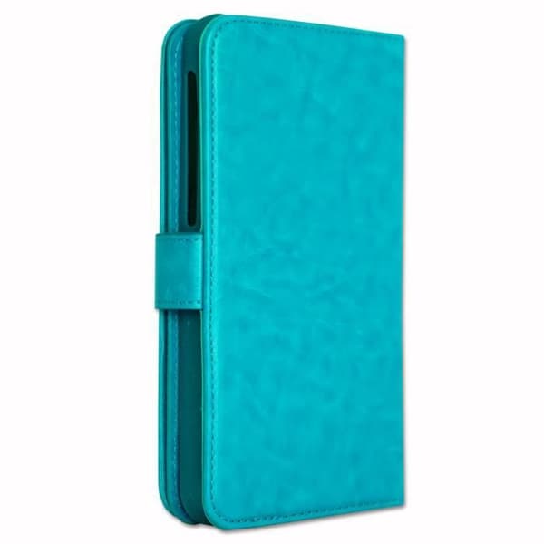 Foliofodral för Xiaomi Redmi 9i eco-läder plånbok format - dubbel invändig flik korthållare magnetisk stängning -