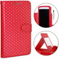 Miniatyrbild 2 av 4: Hülle für Samsung Galaxy A11 - PH26 - Eco-Leder - Rot - Kartenfach - Spiegel