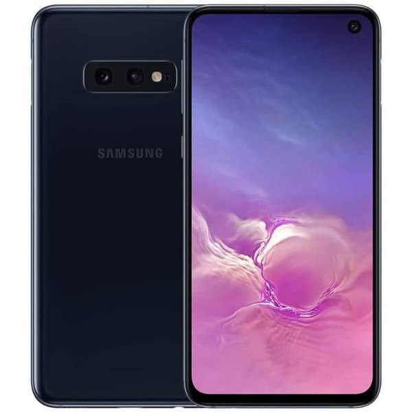 Sydd till Samsung Galaxy S10 E - RÖD - Ekologiskt läder - Extra tunn - Halvstyv - Magnetisk