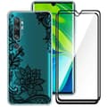 Miniatyrbild 1 av 4: Coque - Xiaomi - Mi Note 10 - Note 10 Pro - Silikon TPU - Härdat glas - Oknäckbar skydd