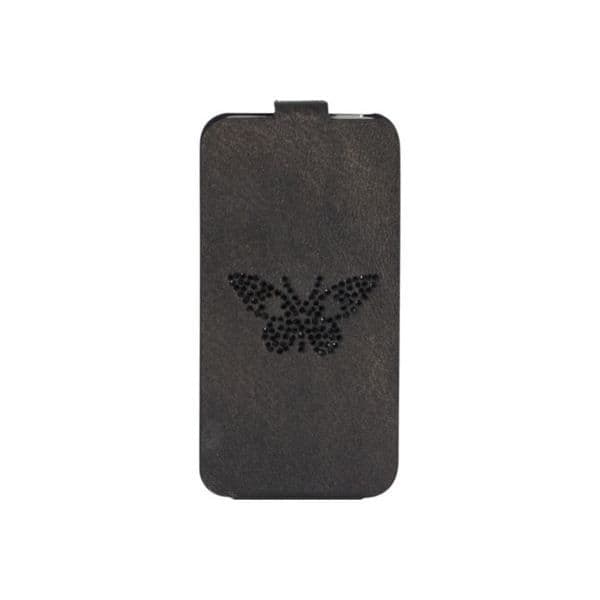 Etui iPhone 5 i svart läder ZADIG &amp; VOLTAIRE - Mjukt lock - Elegant skydd