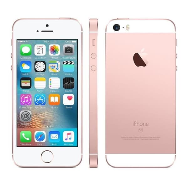 Telefonskal - PH26® - iPhone SE - Svart konstläder - Fönsterfolie - Magnetisk