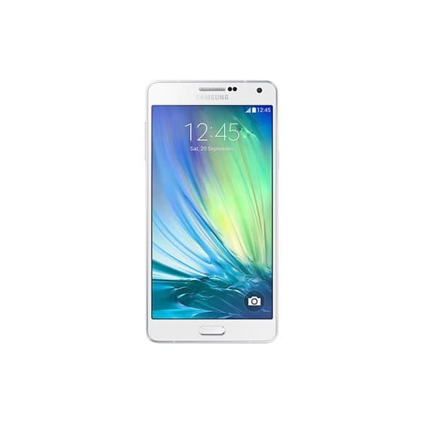 Samsung Galaxy A7 A700 Svart foliohus med fönster i läderlook och synliga sömmar av PH26®