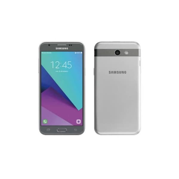 Foliofodral - PH26® - Samsung Galaxy J7 2017 - Syntetiskt läder svart - Magnetisk - Halvstyv