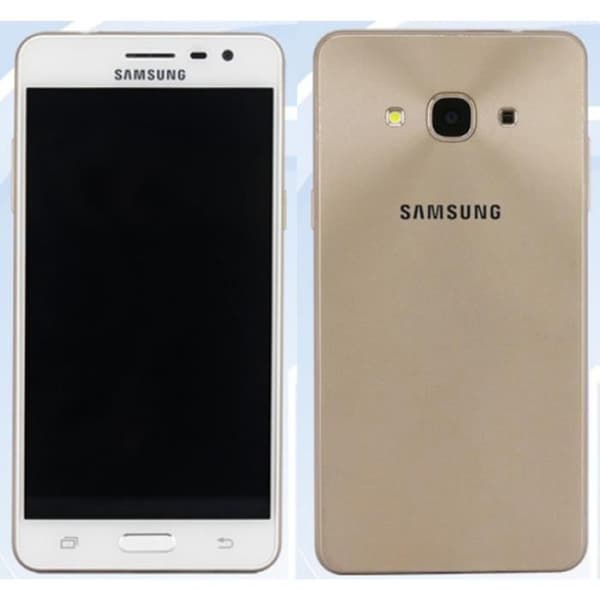Samsung Galaxy J3 2017 Dedikerat svart foliofodral med läderliknande fönster med synliga sömmar av PH26®