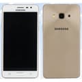 Miniatyrbild 4 av 4: Samsung Galaxy J3 2017 Dedikerat svart foliofodral med läderliknande fönster med synliga sömmar av PH26®