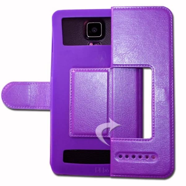 Acer Liquid E3 Duo Premium Purple Windowed Folio Cover från PH26®