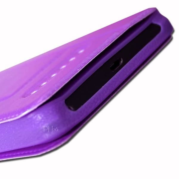 Acer Liquid E3 Duo Premium Purple Windowed Folio Cover från PH26®