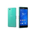 Miniatyrbild 4 av 4: SONY XPERIA Z3 COMPACT Svart foliofodral med fönster i läderlook och synliga sömmar av PH26®