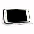 Miniatyrbild 2 av 4: Nokia 5 Housse dedikerad folio vit med fönster i läderlook och synliga sömmar av PH26®