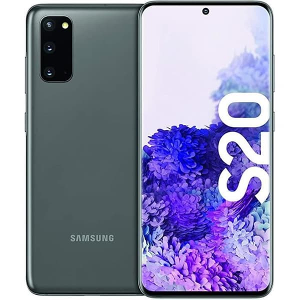 Skydd för Samsung Galaxy S20 - BLÅ - Ekologiskt läder - Extra tunn - Semi-hård - Magnetisk