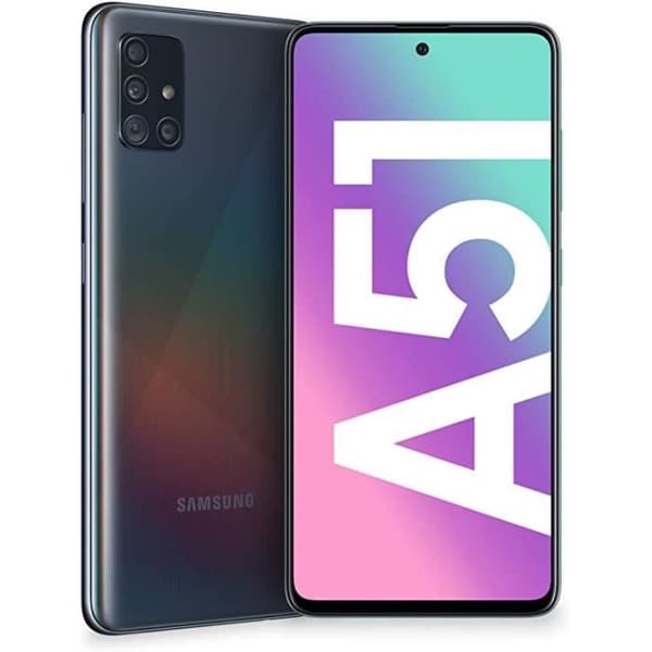 Mobilskal för Samsung Galaxy A51 - BLÅ - Eco Läder - Mjuk - Magnetisk - Unisex