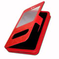 Miniatyrbild 1 av 4: Folio Case Cover - Asus - ZenFone Max Pro (M1) - Röd - Ekologiskt läder - Extra Slim