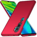 Miniatyrbild 1 av 4: Xiaomi Mi Note 10 Fodral - Xiaomi Mi Note 10 Pro, Röd Mycket tunn skyddsfodral Hårt fodral Fodral för Xiaomi Mi