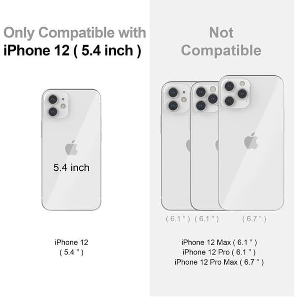 Flytande silikonfodral för iPhone 12 5,4 tum 2020 (Mint)