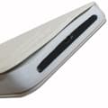 Miniatyrbild 4 av 4: Oppo F11 Extra Slim White Folio Case X 2 Windows i ekologiskt kvalitetsläder med magnetisk stängning och synliga sömmar