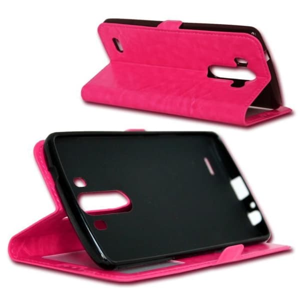Rosa Folio Case Cover för LG K10 By Ph26®