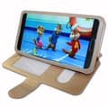 Miniatyrbild 4 av 4: Lenovo A6000 Folio Fodral Cover Guld Guld kvalitet från Ph26®