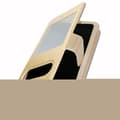 Miniatyrbild 1 av 4: Lenovo A6000 Folio Fodral Cover Guld Guld kvalitet från Ph26®