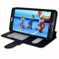 Miniatyrbild 4 av 4: ZTE Blade A476 kvalitetssvart foliofodral från Ph26®