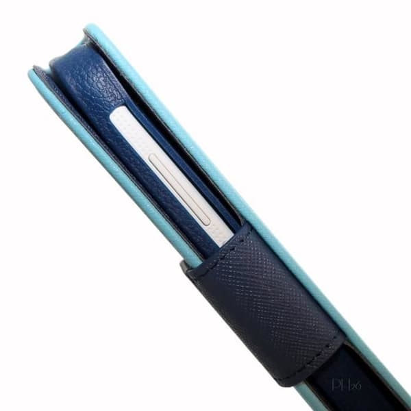 Sony Xperia XA Ultra Housse folio blå himmel i texturerat läder med kortfack av PH26®
