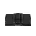 Miniatyrbild 2 av 4: Étui pochette - Samsung - Galaxy S Duos 3 - Kornigt läder - Magnetstängning - Bältesklämma