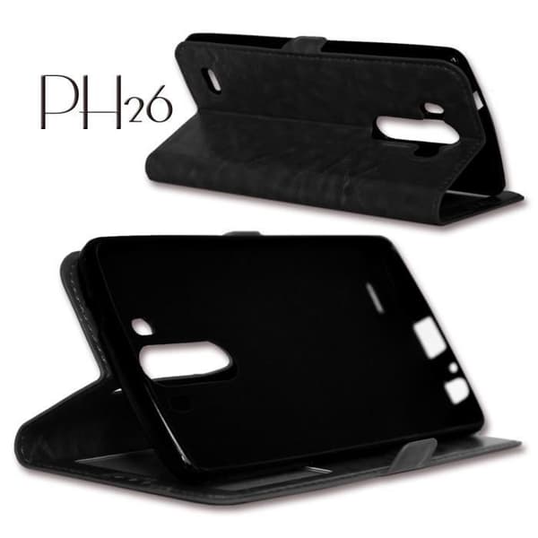 Svart foliofodral till LG G4 STYLUS by PH26®