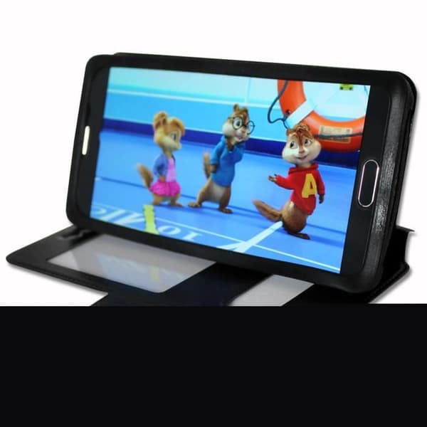 Etui Housse Folio - Sony - Xperia XZ1 - PU-Läder - Svart - Universell