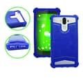 Miniatyrbild 1 av 4: Samsung Galaxy S2 Plus I9105 Bakcover i blå konstläder med silikonkanter mot stötar av PH26®