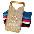 Miniatyrbild 4 av 4: ARCHOS 55B Platinum Gold bakstycke med diamant strass effekt med anti-chock silikon gel konturer med selfie ring,