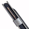 Miniatyrbild 3 av 4: Foliofodral - PH26® - Samsung Galaxy Core Prime VE - Ekoskinn - Silver med gyllene prickar - Videostöd