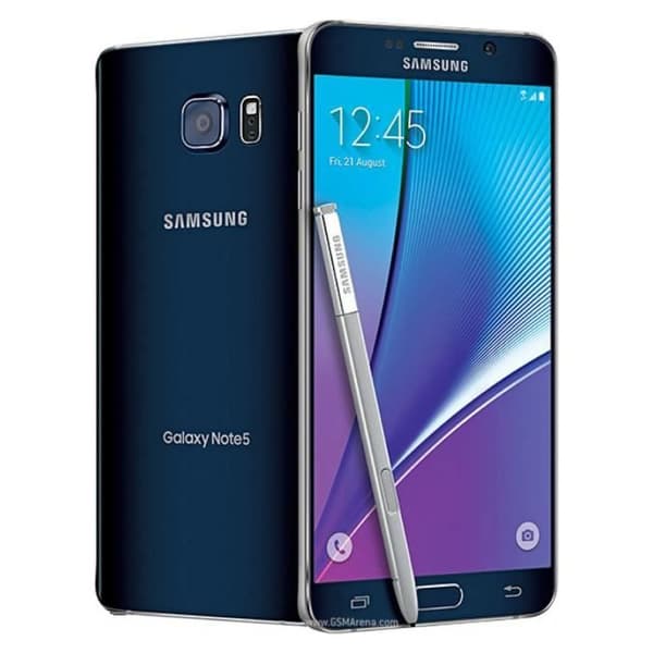 Fodral till Samsung Galaxy Note 5 Extra Slim X2 Windows i ekologiskt kvalitetsläder med magnetisk stängning och synliga sömmar -