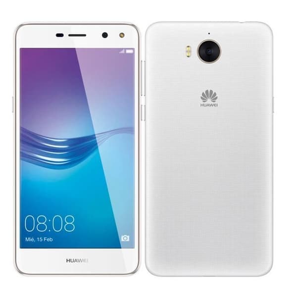 Fodral till Huawei Y6 2017 - PH26® - Extra Slim - Ekologiskt läder - Magnetstängning - Gul