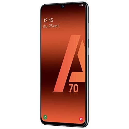 Coque Extra Slim - PH26® - Samsung Galaxy A70 - Ekologiskt Läder - Magnetisk Stängning - Svart