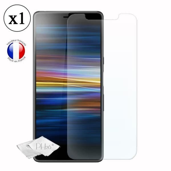 Coque Bumper - Sony - Xperia L3 - Antichock - Flerfärgad - Inkluderat härdat glas