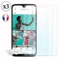 Miniatyrbild 1 av 2: Super Pack Bumper Svart antishock för Motorola Moto G7 med 3 Härdade skyddsglas med MAXIMAL hårdhet