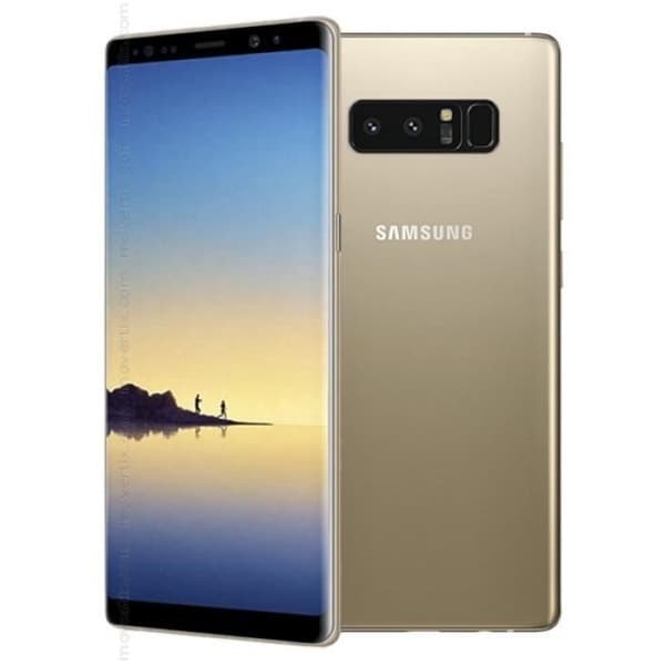 Extra Slim Case - PH26® - Samsung Galaxy Note 8 - Eco Läder - Magnetisk stängning - Blå