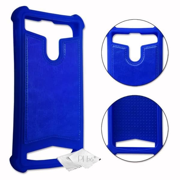 Bakstycke till Huawei P30 Pro New Edition läderstil silikongelkonturer anti-chockfodral [tillåter trådlös laddning
