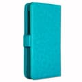 Miniatyrbild 3 av 4: Etui housse folio - TURKOS - Realme Q - Ekologisk läder - Magnetlås - Kortfickor