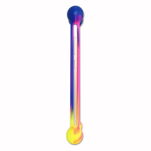 Stötsäker stötfångare till LG Risio 4 Super Silicon Bumper kvalitet för LG Risio 4 - MULTICOLOR