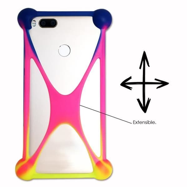 Coque Bumper - FLERFÄRGAD - Realme XT 730G - Stötsäker - Ultrahållbar - Mjuk