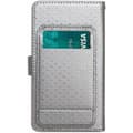 Miniatyrbild 3 av 4: Smartphonefodral - SILVER - TP-Link Neffos C9 Max - Ekoklädsel - Kortfack - Spegel