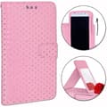 Miniatyrbild 1 av 4: Fodral för Samsung Galaxy A30 - PH26® - Ekoskinn - Rosa - Kortfack - Spegel